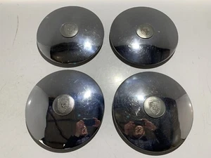 Original Porsche 356 911 912 Chrom Radkappen + Emblem 4er Set 90136130104 gebraucht - Bild 1 von 6