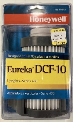 Filtro de vacío Honeywell Eureka DCF-10 NUEVO EN CAJA se adapta a la serie de modelos 430 H14013 Foto 1 de 4