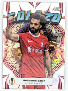 2023-24 Topps Cromo Competiciones de Clubes UEFA - Golazo Mohamed Salah #GL-6 - Imagen 1 de 2