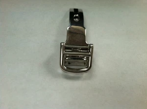 Autentica chiusura fibbia deployante Cartier in oro bianco 18 carati 12 mm - Foto 1 di 7