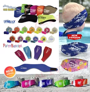 Ear band-it Swimming Headband Earband Earplugs Putty Buddies for Kids Adult Bath - Picture 1 of 48