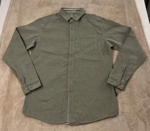 KUHL HEMD HERREN MEDIUM OLIVGRÜN LANGARM BUTTON DOWN FREIZEIT OUTDOOR GEBRAUCHT, IN EINWANDFREIEM ZUSTAND - Bild 1 von 10
