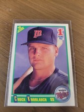 1990 Score Chuck Knoblauch #672 1st Round Pick Minnesota Twins  Rookie Card