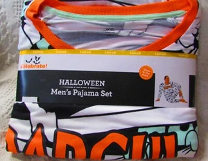 Herren Halloween Pyjama Set, Gr. L (42-44), es leuchtet im Dunkeln, Mumien Design Neu - Bild 1 von 3