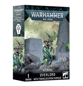 Warhammer 40k Necrons Overlord + Translocation Shroud 10th Ed NEW IN BOX - Picture 1 of 1