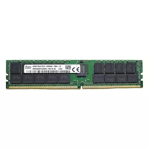 HMAA8GR7CJR4N-XN DDR4 3200MHz PC4-25600 ECC Registered RDIMM2Rx4 1.2V Memory RAM - Picture 1 of 1