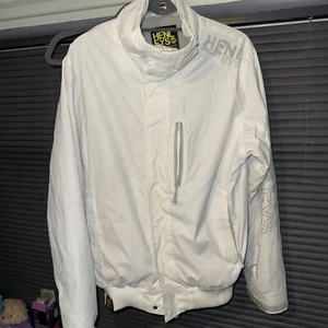 Henleys, Project Deluxe. White & Grey Jacke Gr. 3 - Bild 1 von 11