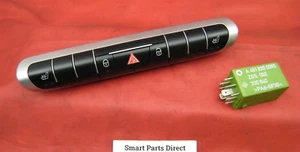 SMART CAR 451 FORTWO 2007-2014 - HEATED SEAT SWITCH PANEL WITH GREEN RELAY - Picture 1 of 5