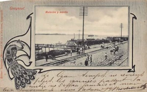 Ecuador - GUAYAQUIL - Malecon y muelle - Ed. Marin & Martinez - Picture 1 of 2