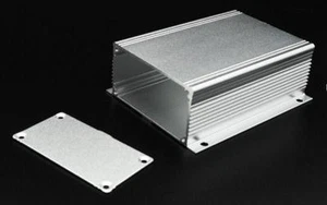 1 Stck. Neu 100*88*39 mm Silber Elektronisches Instrument Aluminium Box - Bild 1 von 2