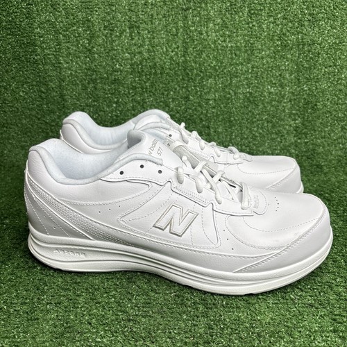 Scarpe da ginnastica New Balance 577 Walking uomo 11 5 4E larghe bianche MW577WT