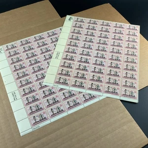 2 Sheets $.11 Stamps 1973 Scott # C86 De Forest Audions Progress In Electronics - Picture 1 of 10