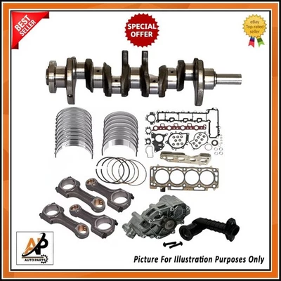 FOR CITROEN 2.0 BLUEHDI-DW10 RECONDITIONED CRANKSHAFT & ENGINE REBUILD PARTS NEW - Image 1 of 4