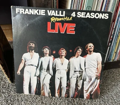 Frankie Valli & The Four Seasons 2-Disc Lp Reunited Live On WB RECORD Vg+ Vinyl - Image 1 of 4