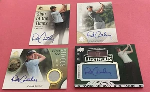Patrick Cantlay ~ 2014 Ud SP Golf ROOKIE ~ 4 Karten Autogramm Lot ~ KOSTENLOSER VERSAND - Bild 1 von 9
