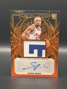 ADEM BONA - 2024-25 Obsidian ROOKIE PATCH AUTO - Electric Etch Martian FOTL /18 - Picture 1 of 3