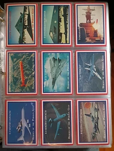 1991 Lime Rock Heroes of the Persian Gulf COMPLETE Trading Card Set NM+ - Picture 1 of 14