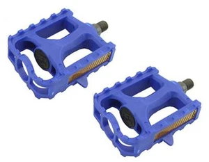 ALTA Bicycle Pedals 1/2 inch For 1 Piece Crank BMX Kids Cruiser Electric Bikes - Picture 1 of 9