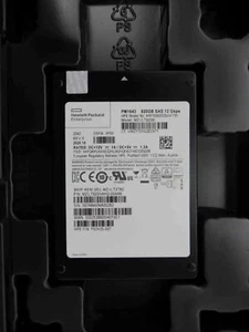 SAMSUNG PM1643 920G HPE SAS SSD 12G/s MZILT920HAHQ-00AH9 ARFX0920S5xnFTRI 3P00 - Picture 1 of 2