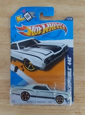 Hot Wheels Muscle Mania GM'12 '67 Oldsmobile 442 1/10 NEW - Image 1 of 2