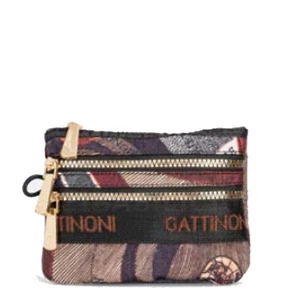 Beauty Case Donna Gattinoni Planetarium Bustina nylon Portachiavi portacarte - Foto 1 di 2