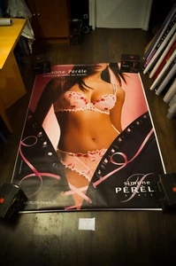 Lencería SIMONE PERELE F Francesa Vintage Publicidad Moda Sexy Póster Original - Imagen 1 de 7