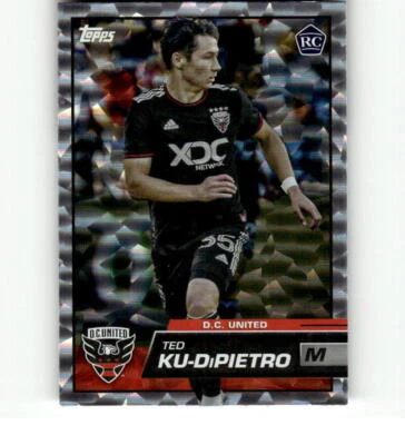 2023 Topps MLS Major League Soccer Icy White Foil #163 Ted Ku-DiPietro RC Rookie - Image 1 of 2