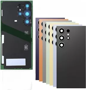 Samsung Galaxy S24 Ultra Replacement Rear Battery Back cover With Camera Lens - Picture 1 of 3