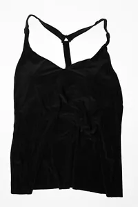 Aqua Green Black Swim Top Size Large 12/14 Tankini Style 670178R - Picture 1 of 4