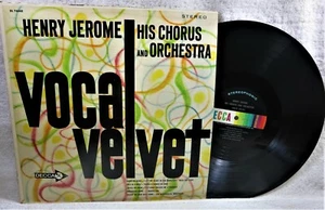 record 33 LP Henry Jerome Vocal Velvet Decca DL-74440 Combined shipping - Foto 1 di 2