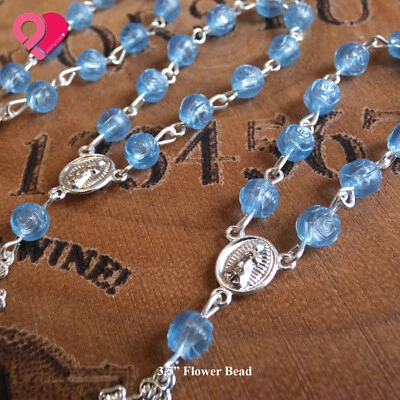 Baptism Favors Mini Rosary Bautizo Comunion Wedding Christening Recuedos 100 pcs - Image 1 of 4