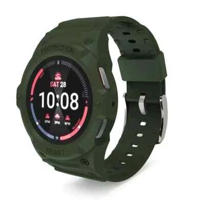 Silicone Strap+Rugged Protective Case for Samsung Galaxy Watch 7/6/5/4 40/44mm - Image 1 of 4