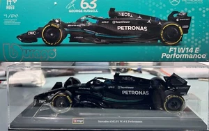 Bburago 1:24 W14 #63 F1 2023 Mercedes AMG George Russell Model Car - Picture 1 of 18