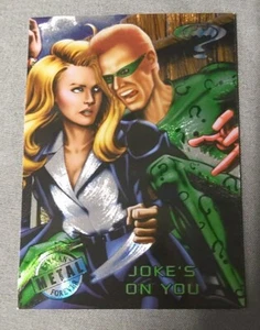 Fleer, Batman Forever Metal 1995, #54 Joke's On You - Imagen 1 de 2