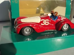 BUMSLOT ALFA 1938 RED #36 'GP BREMGARTEN' BS20 1:32 SLOT NEW OLD STOCK BOXED - Picture 1 of 11