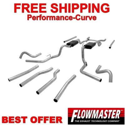 Flowmaster American Thunder Exhaust System - Chevrolet / GMC - C10 C15 - 17654 - Image 1 of 4