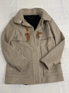 Zara Damen Mantel mit Gürtel-Details, Gr. XS, Beige - Bild 1 von 6