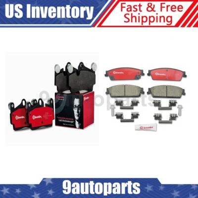 Pastillas de freno delanteras traseras de cerámica Brembo OE para Chevrolet Avalanche 2008-2013 Foto 1 de 4