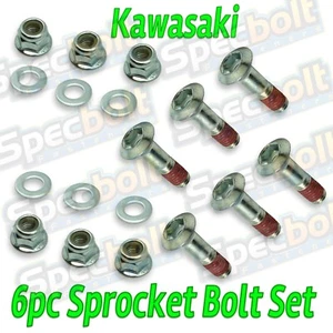 JUEGO DE PERNOS DE PIÑÓN SPECBOLT KDX KLR KLX 200 220 225 250 - Imagen 1 de 2