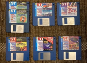 Atari ST Format Magazine Dyski okładki Retro lata 90. Komputery - Zdjęcie 1 z 1