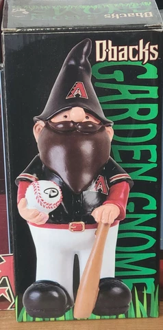 2010 Garden Gnome SGA Arizona Diamondbacks New In Box Cover