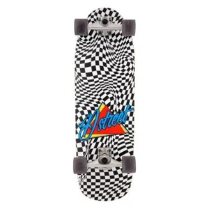 D Street Surfskate Factory Complete Skateboard Check Warp 32" - Picture 1 of 5