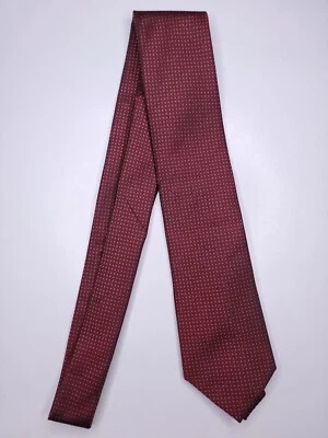 Kenneth Cole Reaction Mens Formal Necktie 59"Lx3"W Maroon Neck Tie Foto 1 de 4