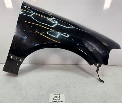 ✅2007-2017 OEM Lincoln Navigator передняя правая пассажирская панель крыла черная ПРИМЕЧАНИЕ* - Изображение 1 из 4