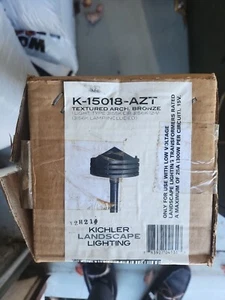 Kichler K-15018AZT 12V Low Voltage Path Light 21" Landscape Textured Arch Bronze - Picture 1 of 7