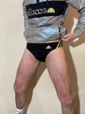 Calzoncillos de natación Adidas extra delgados para hombre. Talla S Foto 1 de 4