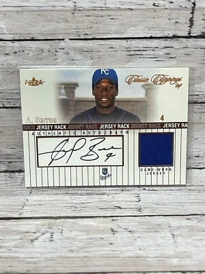 2004 Классические вырезки Джерси стойка автограф бронза #JRA-AB Angel Berroa /149 - Изображение 1 из 2