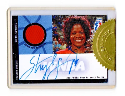 2006 WNBA Rittenhouse Archives SHERYL SWOOPES Houston Comets MVP 133/150 - Image 1 of 3