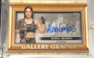 2024 Topps UFC Knockout Gallery Graphs Auto Alexa Grasso - Bild 1 von 1