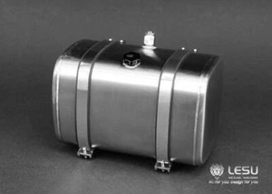 LESU 1PC 1/14 RC for Tamiya Dumper Tractor Truck 90MM Metal Hydraulic Tank B - Picture 1 of 8